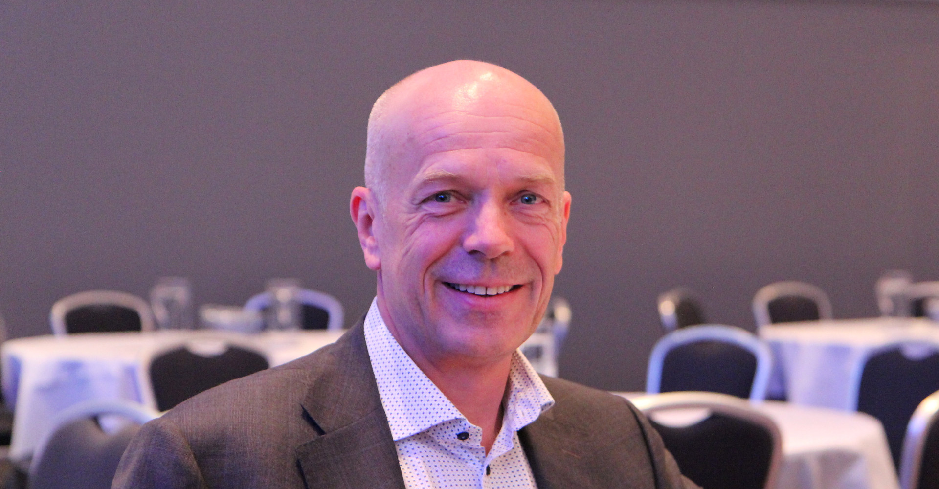 Helge Aasen, Elkem, styreleder i bransjeforeningen for kraftforedlende industri. Foto: Norsk Industri