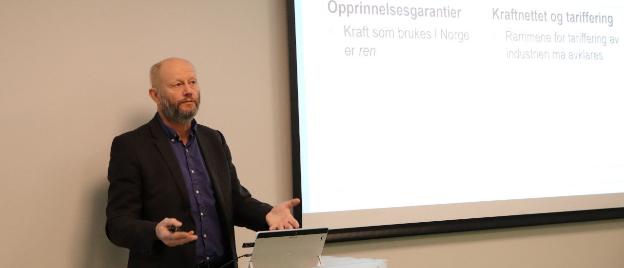 Lier-Hansen presenterer konkunkturrapporten