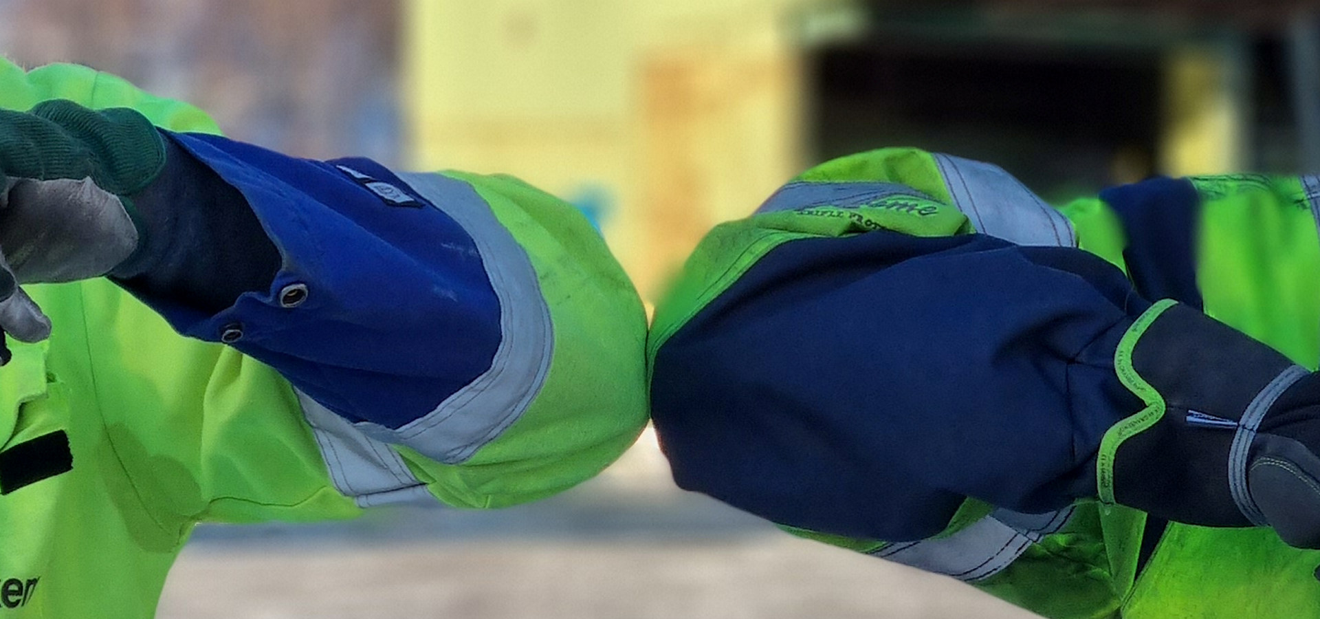 Arbeidere hos Elkem Salten. Foto: Elkem