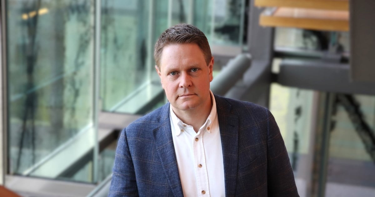 Adm. direktør i Norsk Industri, Harald Solberg