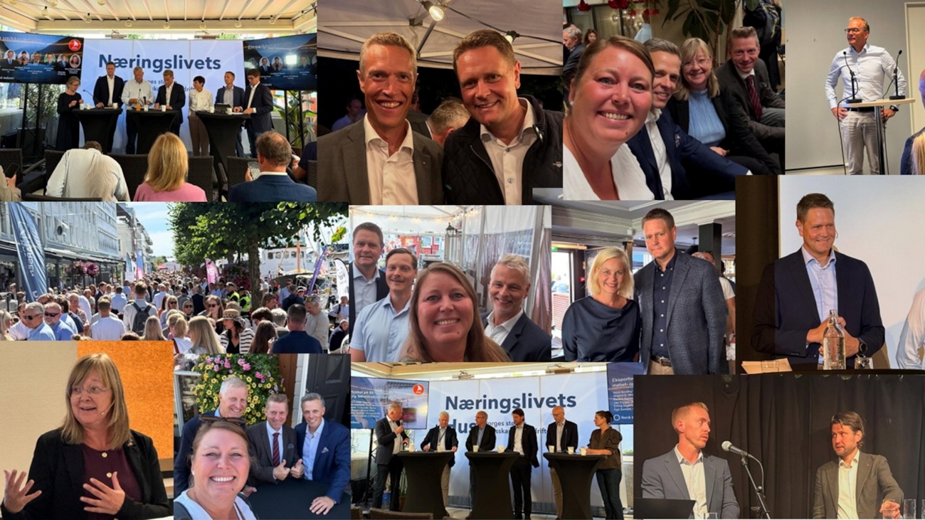 Samling av bilder av forskjellige folk