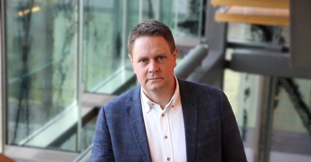 Adm. direktør i Norsk Industri, Harald Solberg