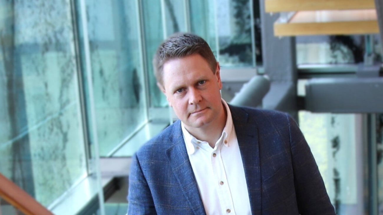 Adm. direktør i Norsk Industri, Harald Solberg