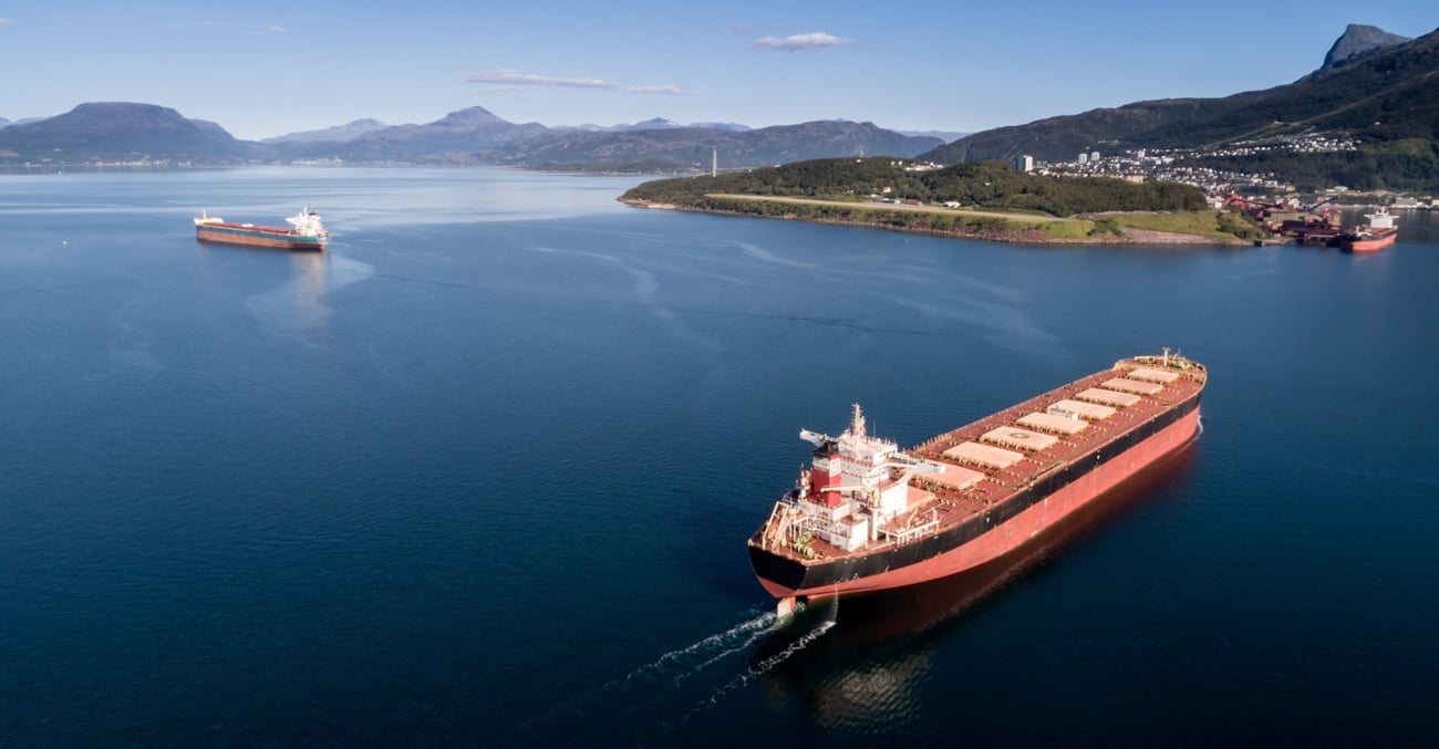 Bilde som illustrerer trafikk til havs