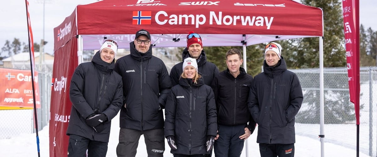 Bilde fra et skiarrangement