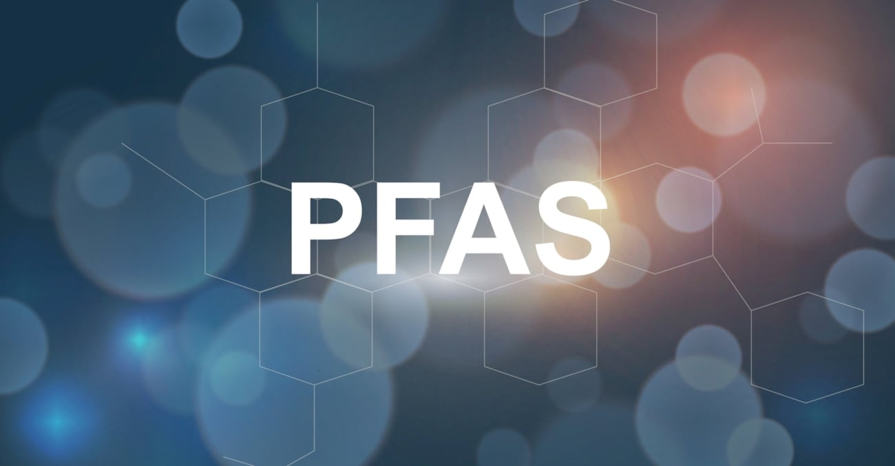 Illustrasjon av PFAS