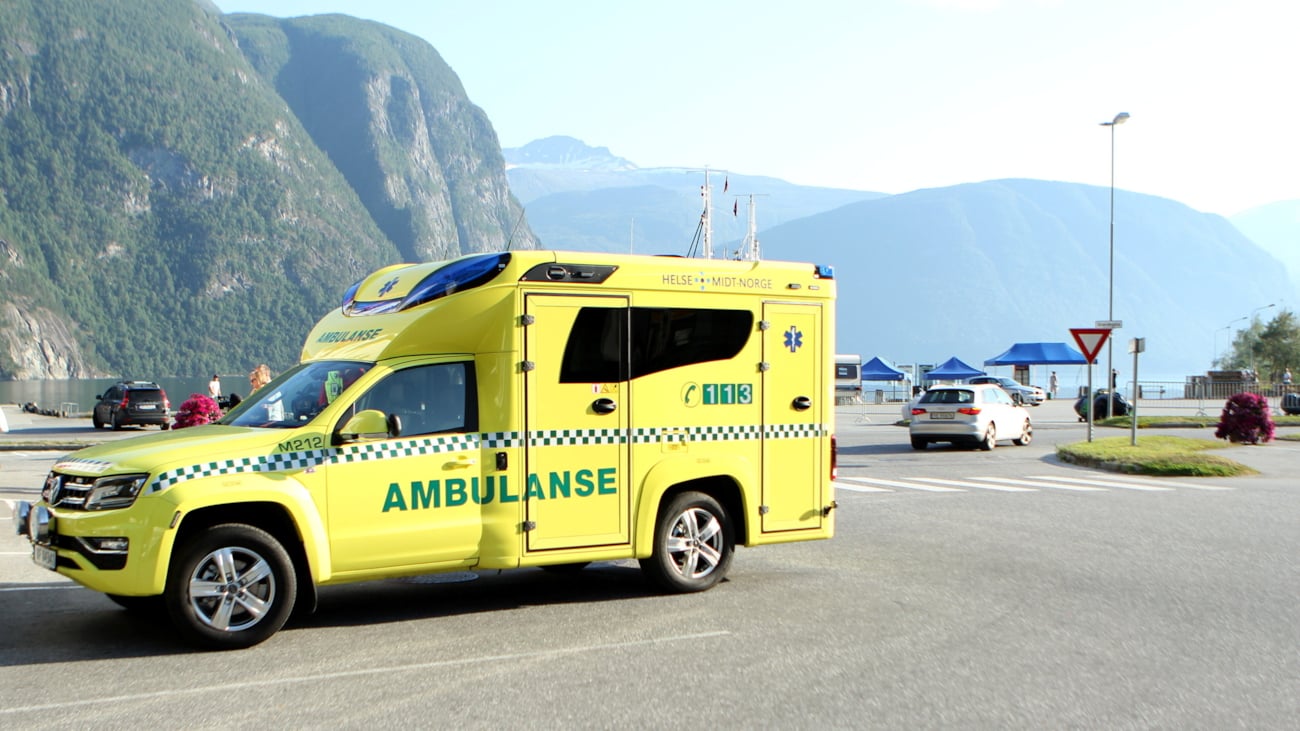 Ambulanse i en norsk kommune
