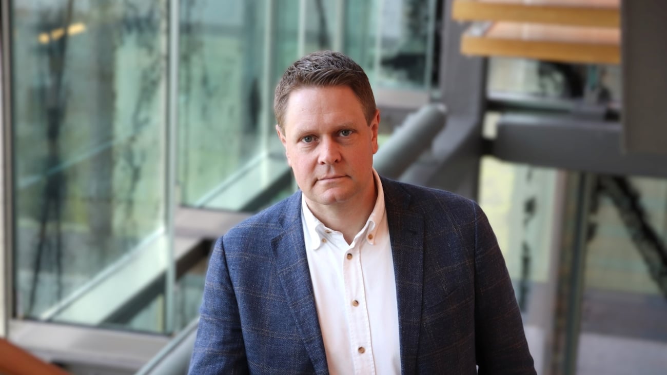 Adm. direktør i Norsk Industri, Harald Solberg