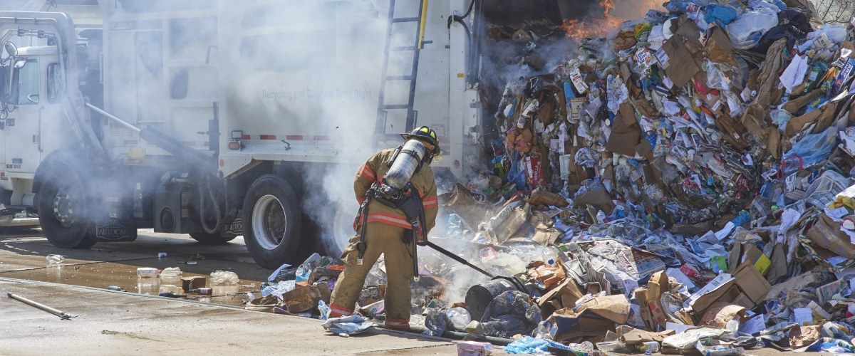 Brannsikkerhet i avfallsanlegg