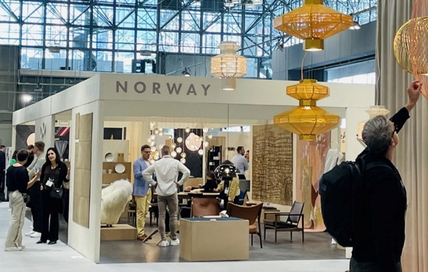 Stand på designmesse