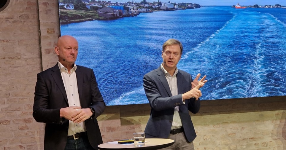 Stein Lier-Hansen og Knut E. Sunde