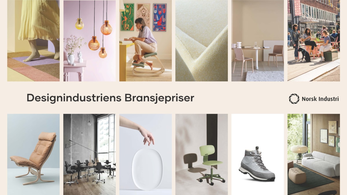 Vinnere av Designindustriens Bransjepriser 2023