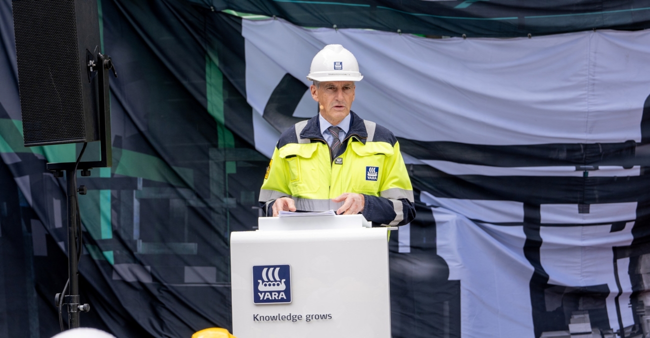 Mann på scene